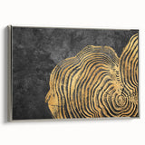 Vibrant abstract wall art canvas print showcasing bold colors and dynamic shapes, perfect for modern home decor or office spaces.