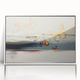 Vibrant abstract wall art canvas print showcasing bold colors and dynamic shapes, perfect for modern home decor and artistic expression.