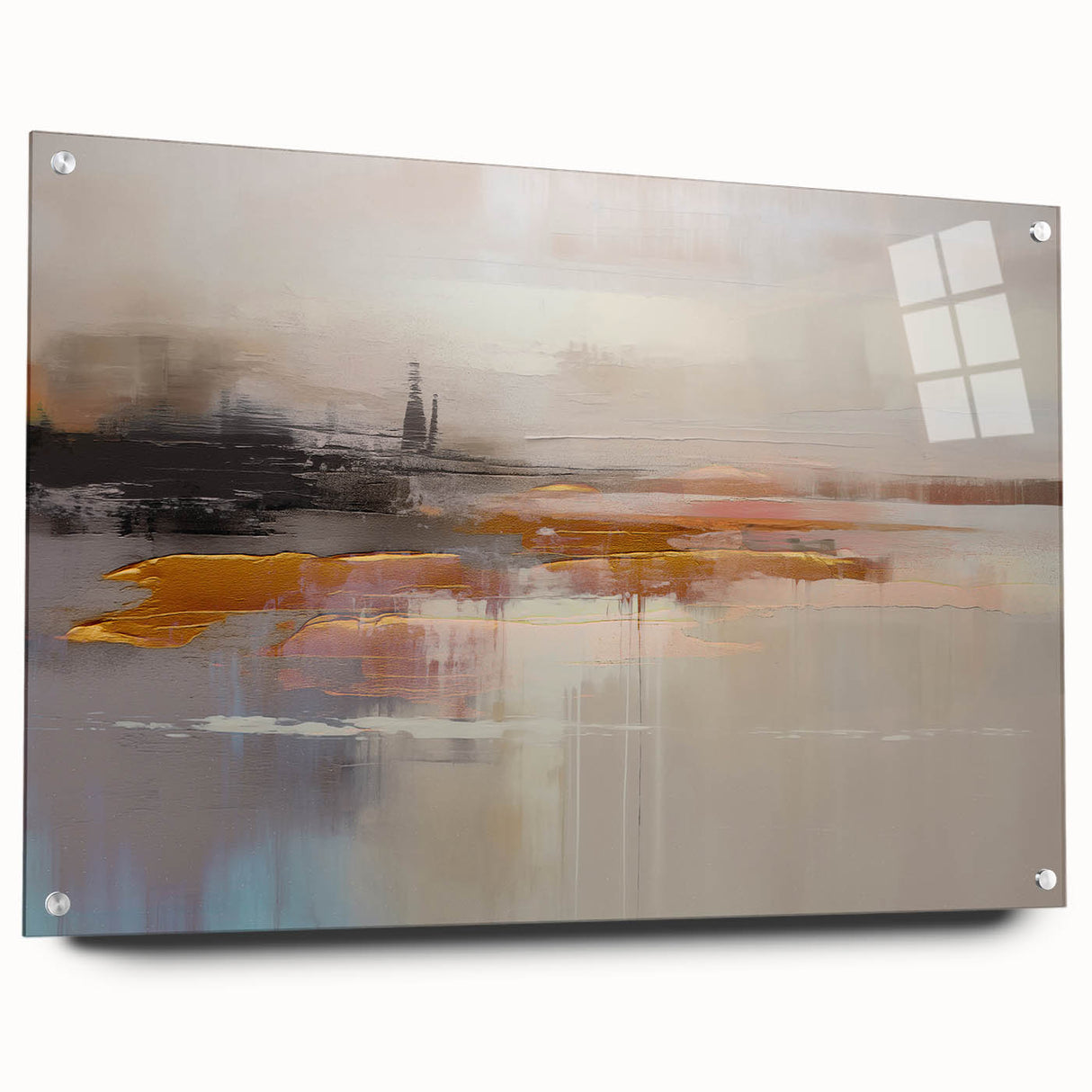 Abstract wall art canvas print showcasing vibrant colors and dynamic shapes, designed for modern home decor and artistic expression.