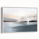 Vibrant abstract canvas art print showcasing bold colors and dynamic shapes, perfect for modern home decor and artistic interiors.
