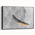 Abstract canvas artwork showcasing vibrant colors and geometric shapes, ideal for modern home décor or art enthusiasts, highlighting unique design elements.