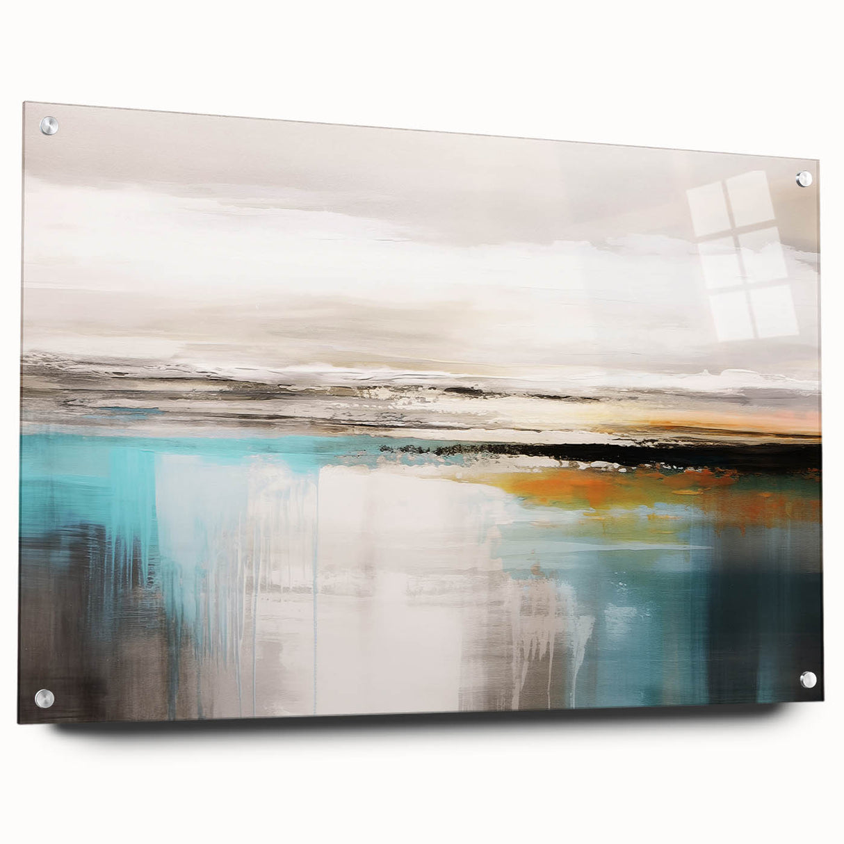 Vibrant abstract wall art canvas print showcasing bold colors and dynamic shapes, ideal for modern decor and artistic expression.