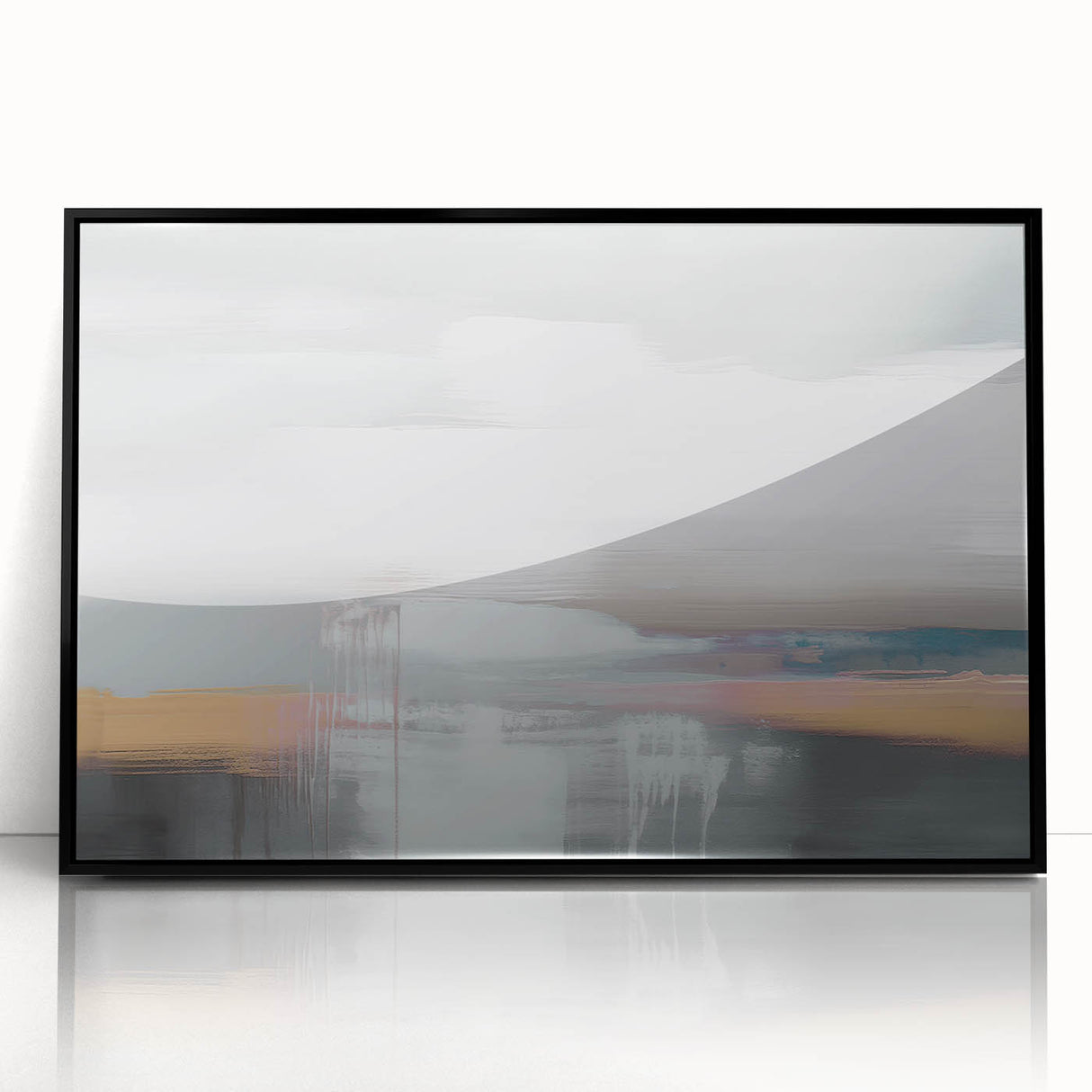 Colorful abstract canvas artwork showcasing vibrant geometric shapes and fluid lines, perfect for modern home decor or artistic expression.