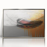 Abstract wall art canvas print featuring vibrant colors and dynamic shapes, ideal for modern decor and artistic expression in living spaces.