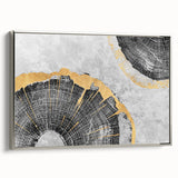 Abstract wall art canvas print showcasing vibrant colors and fluid shapes, ideal for modern decor, adding a dynamic touch to any space.