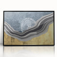 Abstract canvas artwork with vibrant colors and geometric patterns, showcasing a modern artistic style. Ideal for enhancing contemporary home decor or gallery spaces.