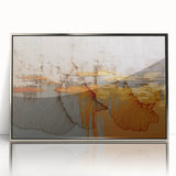 Abstract wall art canvas featuring vibrant colors and fluid shapes, ideal for modern decor, showcasing artistic expression and creativity.