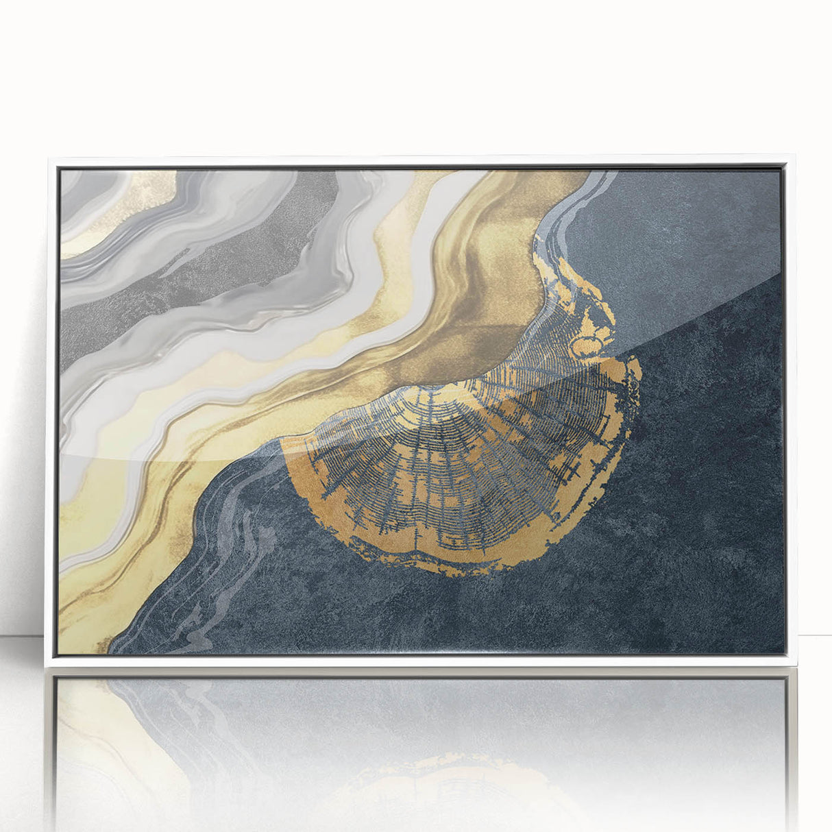 Abstract canvas artwork showcasing vibrant colors and dynamic shapes, emphasizing modern artistic expression. Perfect for contemporary home decor and interior design.