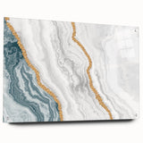 Colorful abstract wall art canvas print featuring dynamic shapes and vibrant hues, ideal for modern home decor and artistic spaces.