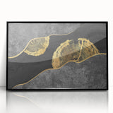 Vibrant abstract wall art canvas print showcasing bold colors and dynamic shapes, perfect for modern home decor and artistic expression.