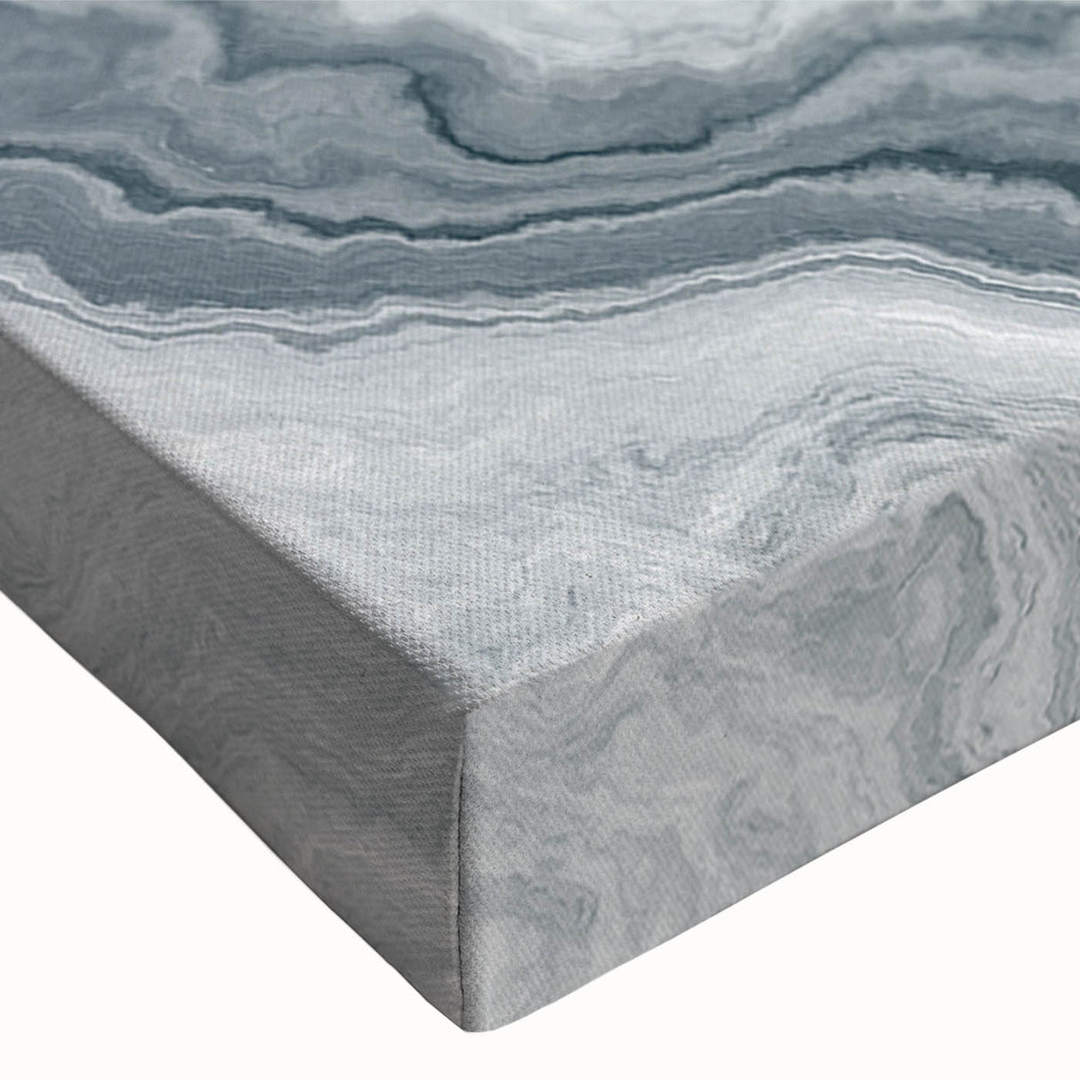 Vibrant abstract canvas art print showcasing a colorful blend of geometric shapes and textures, ideal for modern home decor enhancement.