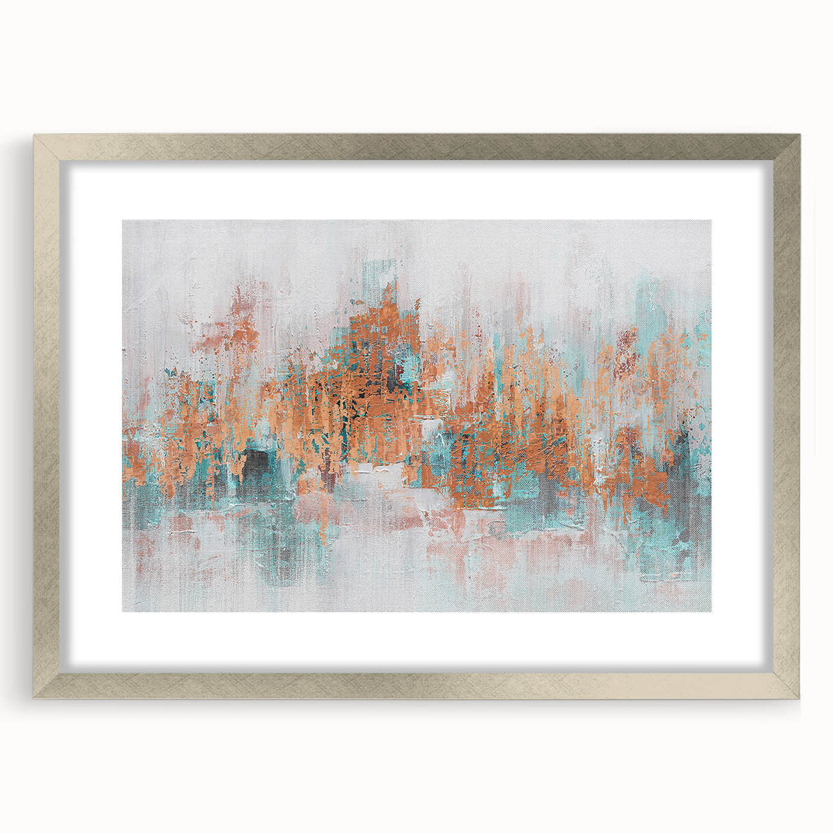 Vibrant abstract canvas art print showcasing bold colors and dynamic shapes, perfect for modern home decor or artistic spaces.