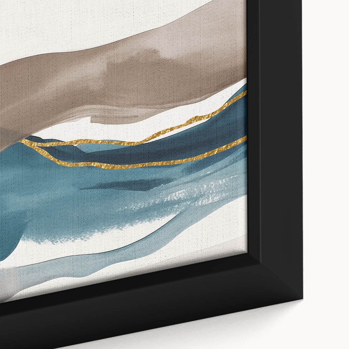 Abstract wall art canvas print showcasing vibrant colors and dynamic shapes, perfect for modern home decor or gallery display.