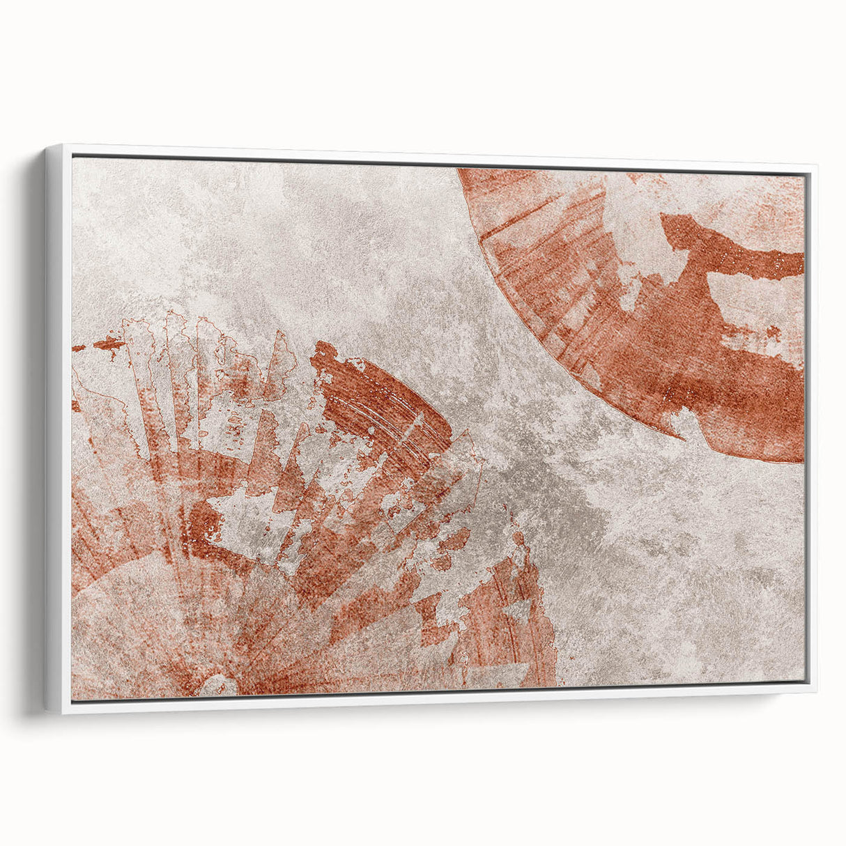 Abstract wall art canvas print showcasing vibrant colors and dynamic shapes, perfect for modern home decor or artistic spaces.