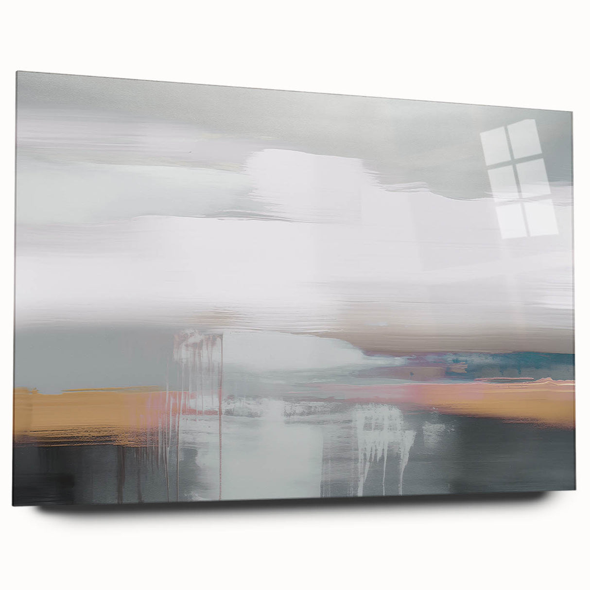 Colorful abstract wall art canvas print showcasing vibrant geometric shapes and fluid patterns, perfect for modern home decor and artistic spaces.
