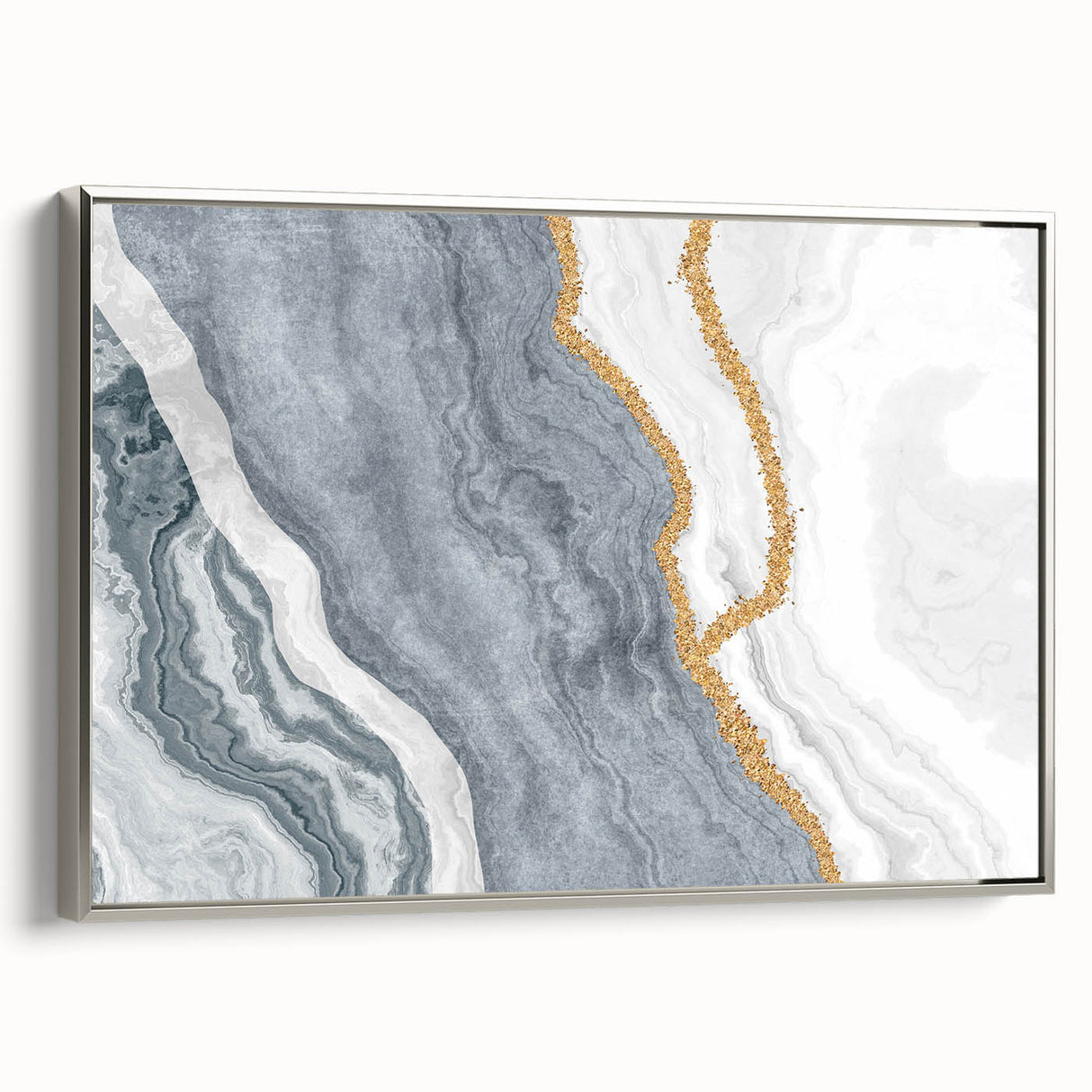 Vibrant abstract wall art canvas print showcasing bold colors and dynamic shapes, perfect for modern home decor or artistic spaces.