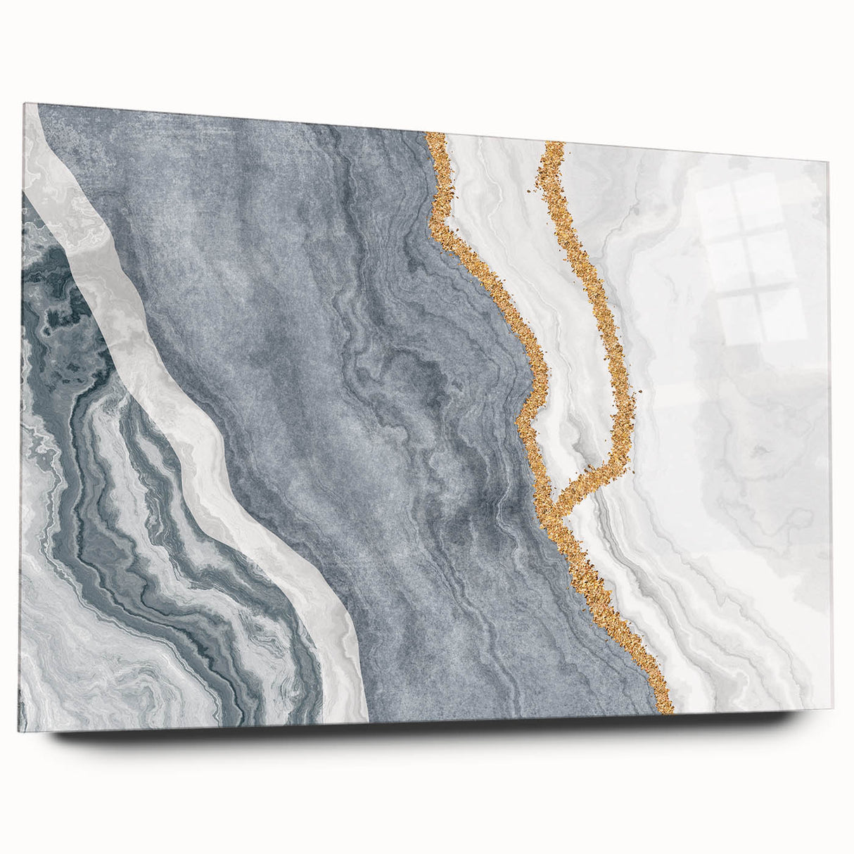 Abstract wall art canvas print showcasing vibrant colors and dynamic shapes, ideal for modern home decor and enhancing artistic spaces.