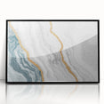 Abstract wall art canvas print showcasing vibrant colors and geometric shapes, ideal for modern home decor or office spaces, rolled for easy framing.