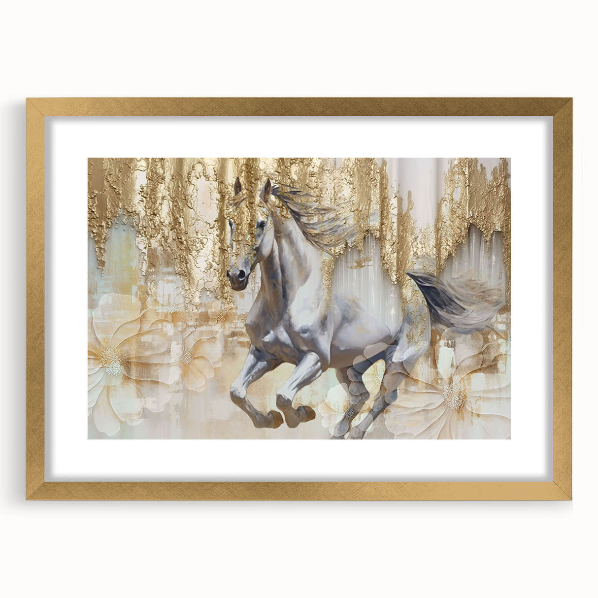 Abstract wall art canvas showcasing vibrant colors and dynamic shapes, ideal for modern home decor, delivered rolled in a protective cardboard tube.