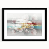 Vibrant abstract wall art canvas print showcasing bold colors and dynamic shapes, perfect for modern home decor or artistic display.