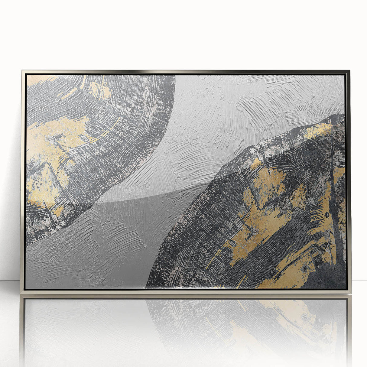 Abstract wall art canvas print showcasing vibrant colors and dynamic shapes, perfect for modern home decor and artistic expression.