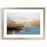 Abstract wall art canvas print showcasing vibrant colors and geometric patterns, rolled and secured in a durable cardboard tube for safe shipping and display. Perfect for enhancing modern home decor or office spaces.