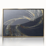 Abstract wall art canvas print showcasing vibrant colors and dynamic shapes, perfect for modern home decor and artistic expression.