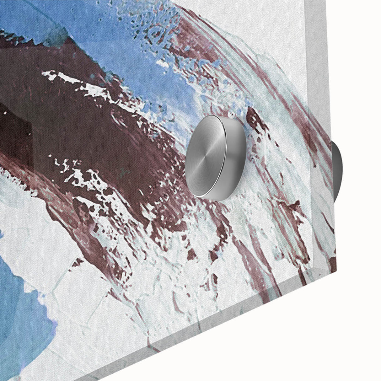 Colorful abstract canvas wall art showcasing a vibrant mix of swirling patterns and textures, ideal for modern home decor and artistic spaces.