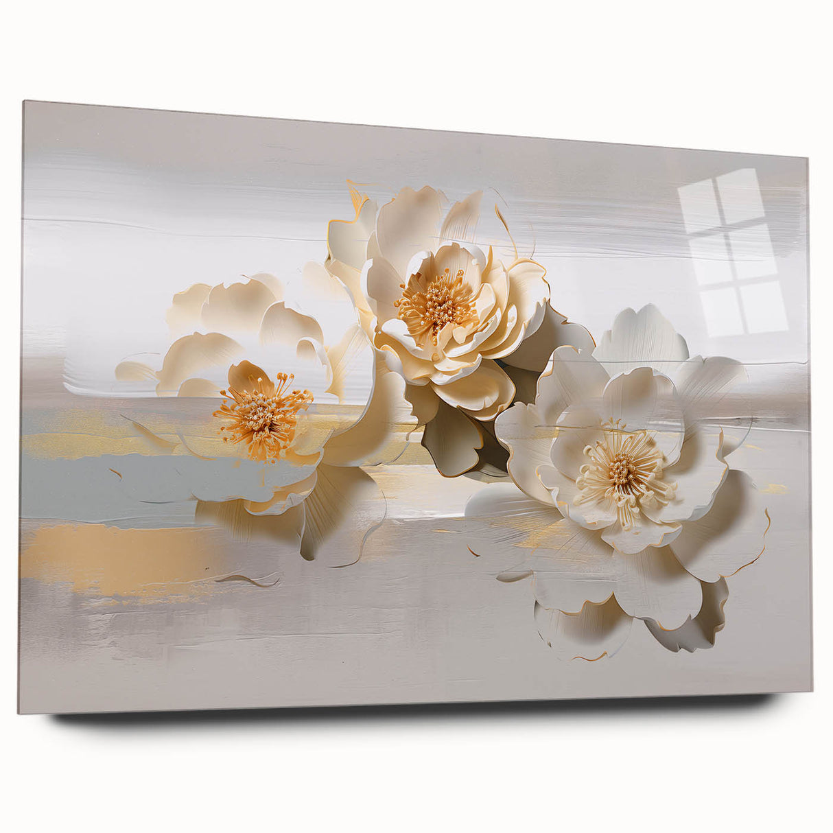 Abstract wall art canvas print showcasing vibrant colors and dynamic shapes, perfect for modern decor. Ideal for adding a contemporary touch to any living space.
