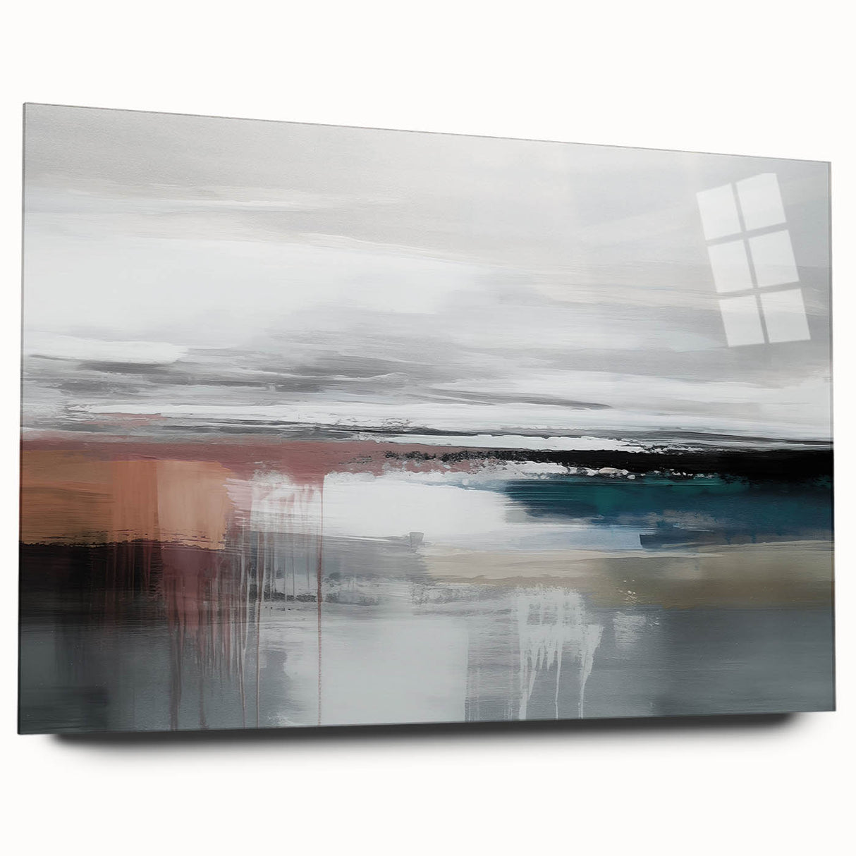 Colorful abstract canvas art featuring vibrant shapes and patterns, perfect for modern home decor or creative office spaces.