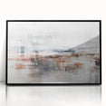 Abstract canvas art print showcasing vibrant colors and dynamic shapes, ideal for modern home decor, emphasizing creativity and style.
