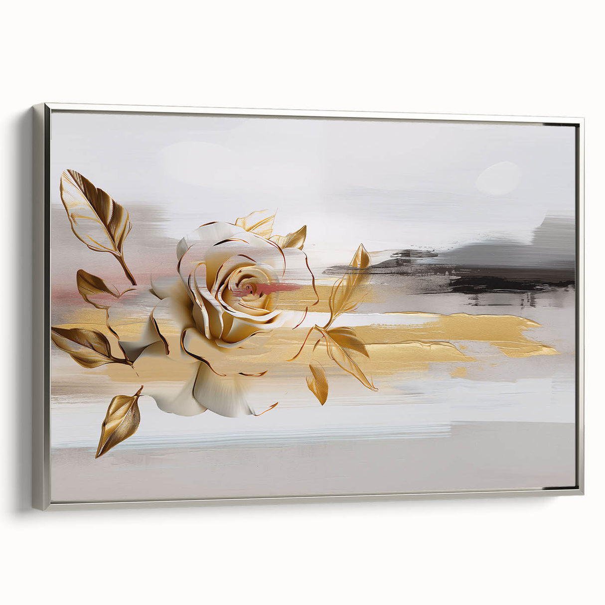 Abstract wall art canvas print featuring vibrant colors and geometric shapes, perfect for modern home decor, enhancing any living space.