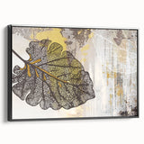 Abstract canvas artwork showcasing vibrant colors and dynamic shapes, perfect for modern home decor, displayed in a stylish living room setting.