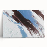 Abstract wall art canvas print showcasing vibrant colors and dynamic shapes, perfect for modern home decor or office spaces.