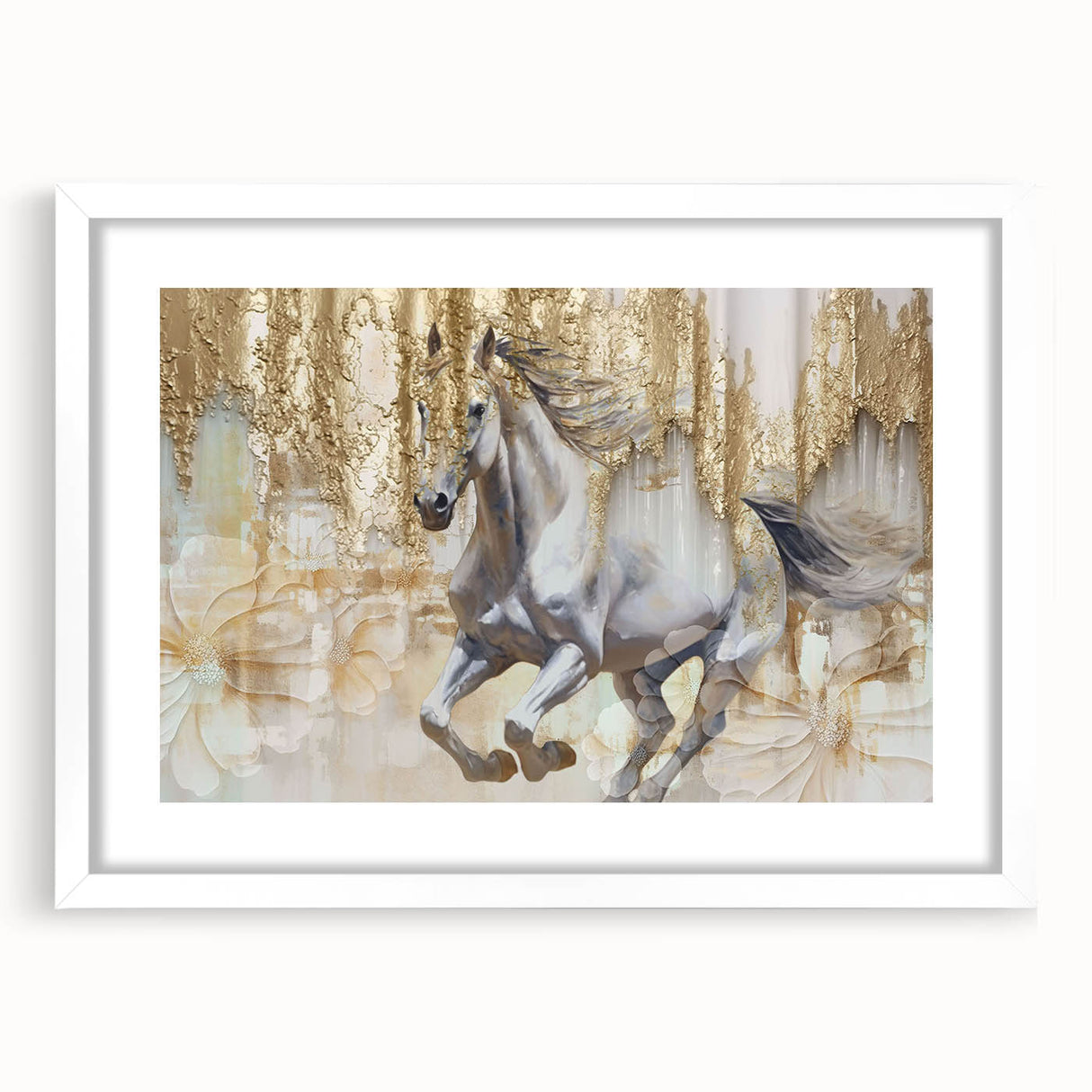 Abstract canvas artwork showcasing vibrant geometric patterns in shades of blue, orange, and yellow, designed to enhance contemporary living spaces. Perfect for home decor or artistic wall displays.