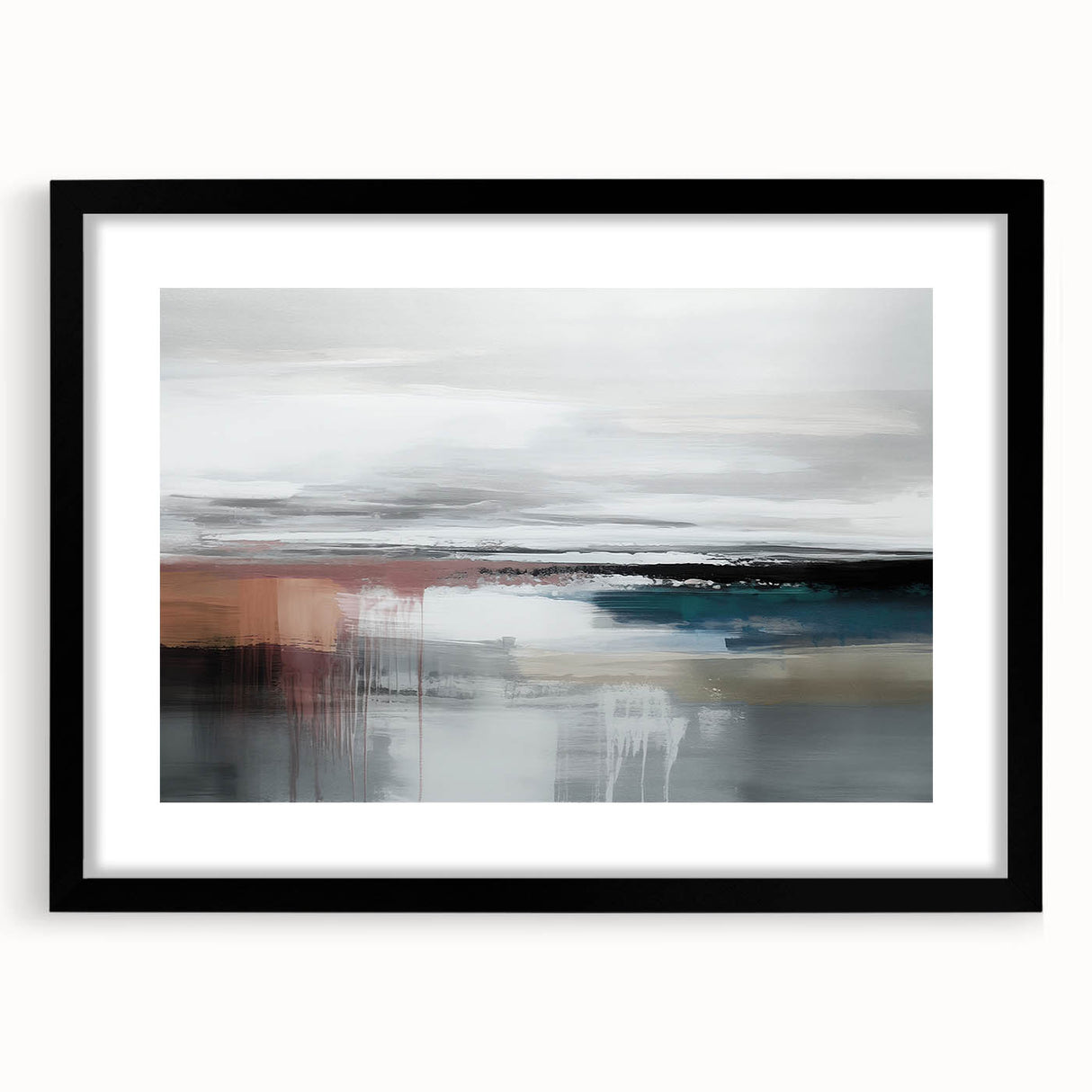 Vibrant abstract canvas artwork showcasing fluid shapes and bold colors, ideal for modern home decor, emphasizing creativity and style.