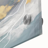 Abstract wall art canvas print showcasing vibrant colors and fluid shapes, perfect for modern home decor or art enthusiasts.