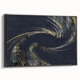 Colorful abstract wall art canvas print showcasing vibrant shapes and patterns, ideal for modern home decor or office spaces. The piece adds a contemporary touch to any room with its dynamic design and vivid color palette.