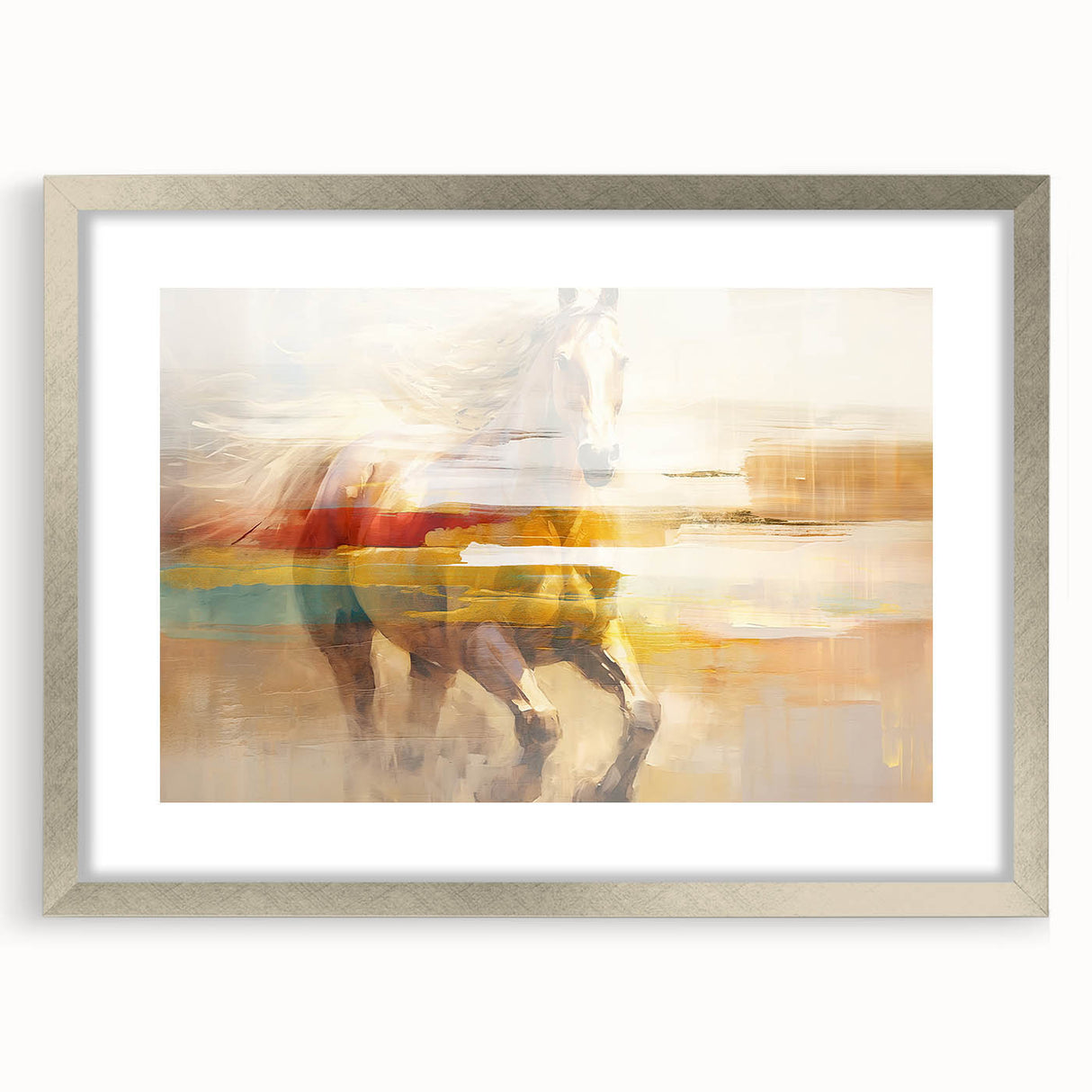 Vibrant abstract canvas art print showcasing dynamic shapes and colors, perfect for modern home decor, emphasizing creativity and style.