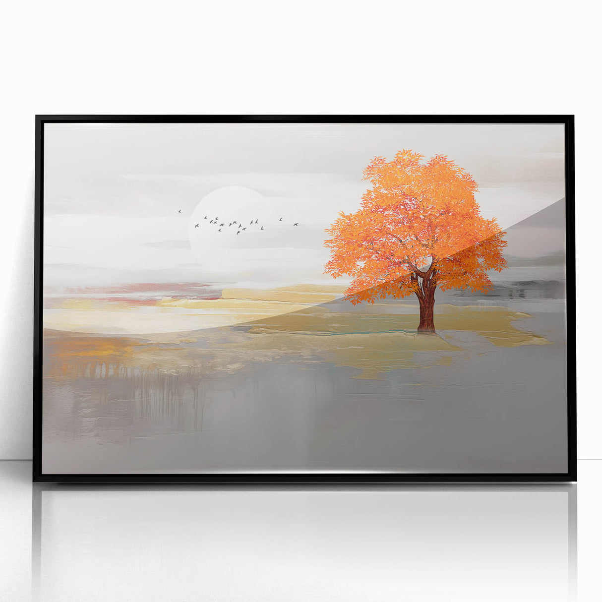 Colorful abstract wall art canvas print showcasing vibrant geometric shapes and fluid patterns, perfect for modern home decor and artistic enhancement.