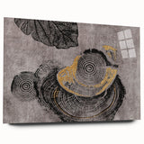 Abstract canvas wall art showcasing vibrant colors and geometric shapes, perfect for modern home decor, displayed in a stylish interior setting.