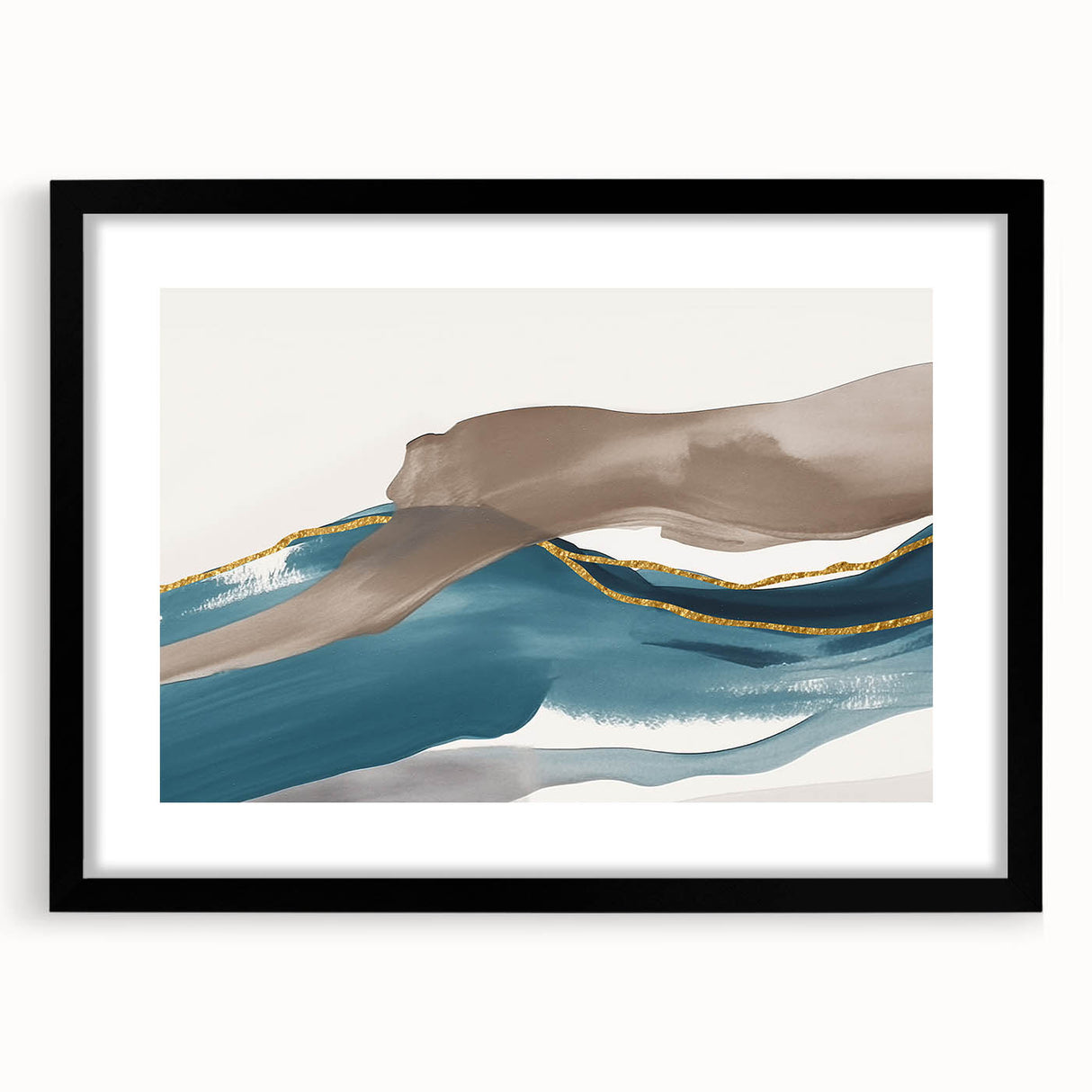 Vibrant abstract wall art canvas print showcasing a swirl of bold colors and dynamic shapes, perfect for modern home decor and artistic expression.