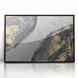 Abstract canvas artwork showcasing vibrant colors and dynamic shapes, perfect for modern home decor or office spaces, emphasizing creativity and energy.