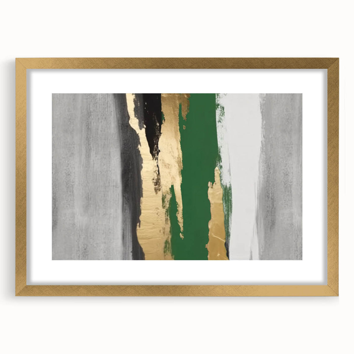 Vibrant abstract wall art canvas print showcasing dynamic shapes and bold colors, perfect for modern home decor or artistic spaces.