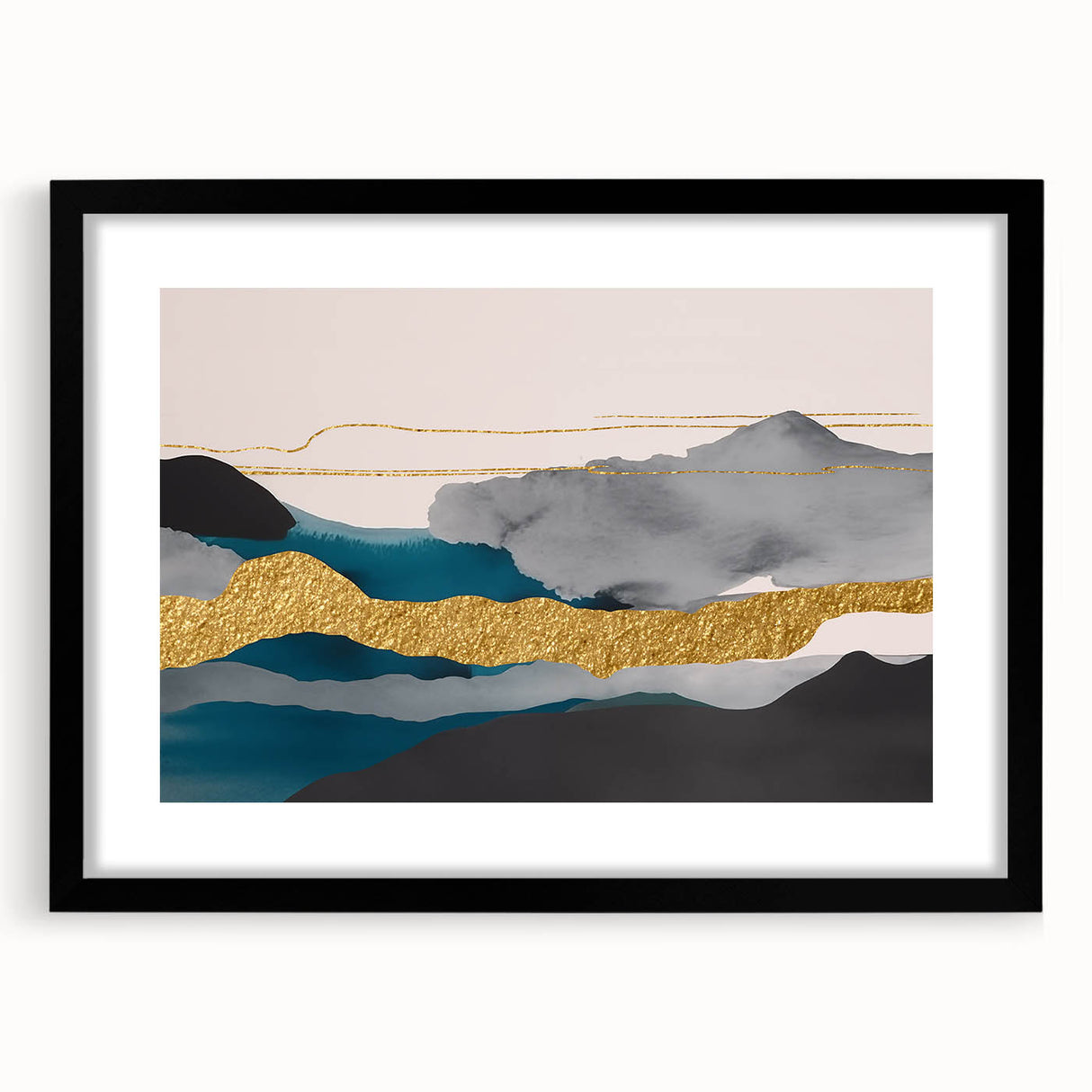 Vibrant abstract canvas art showcasing a dynamic blend of blue, pink, and yellow hues, perfect for modern home decor.