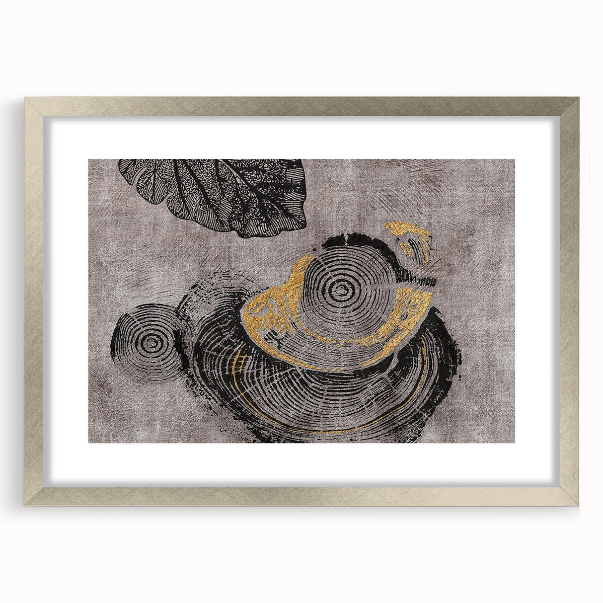 Vibrant abstract canvas art print showcasing dynamic swirls of blue, orange, and yellow colors, perfect for modern home decor.