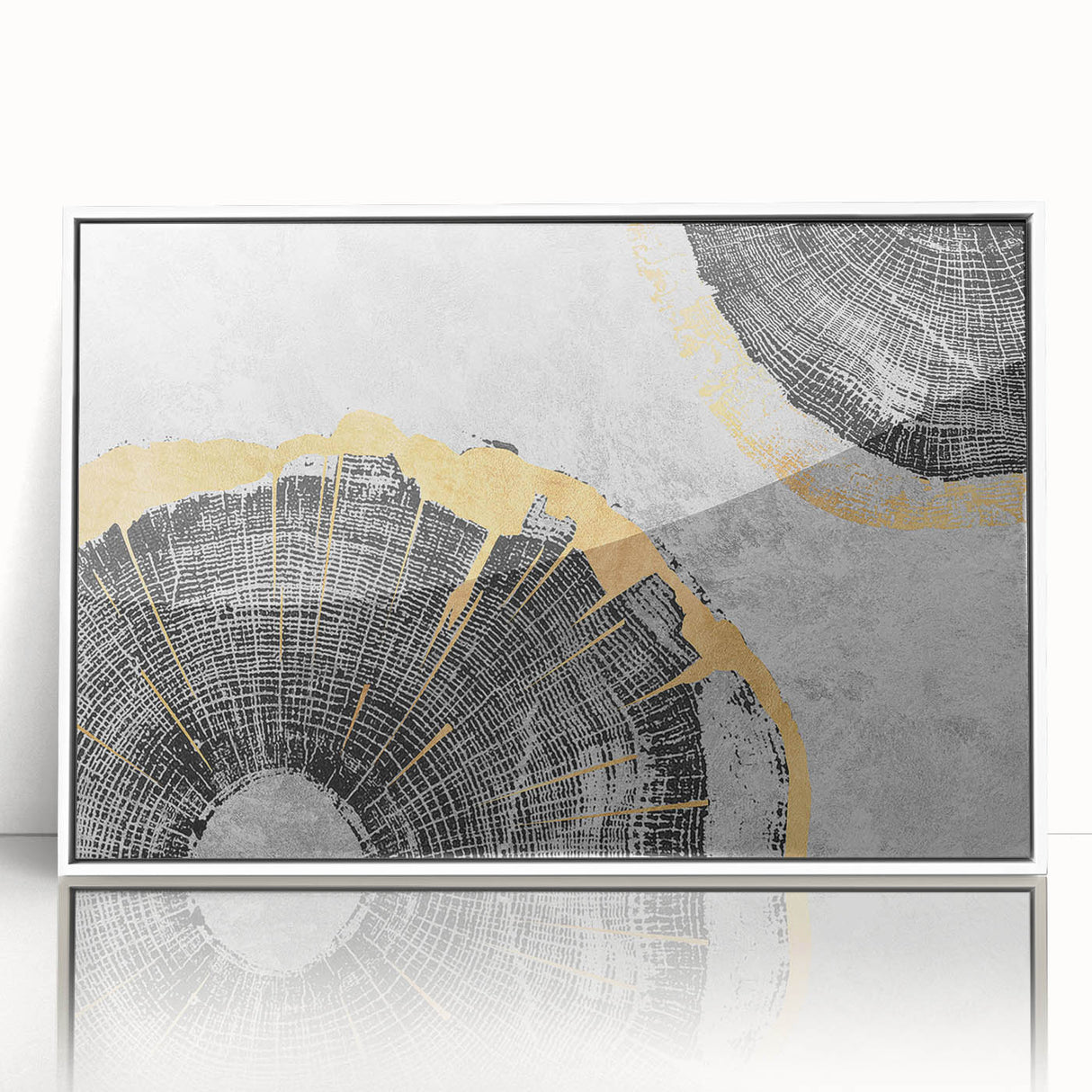Abstract wall art print on canvas showcasing vibrant colors and dynamic shapes, perfect for modern home decor and artistic expression.