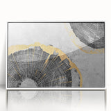 Abstract wall art print on canvas showcasing vibrant colors and dynamic shapes, perfect for modern home decor and artistic expression.