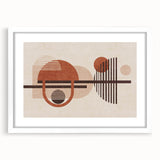 Abstract canvas artwork showcasing vibrant colors and fluid shapes, perfect for modern home decor, presented in a protective cardboard tube.