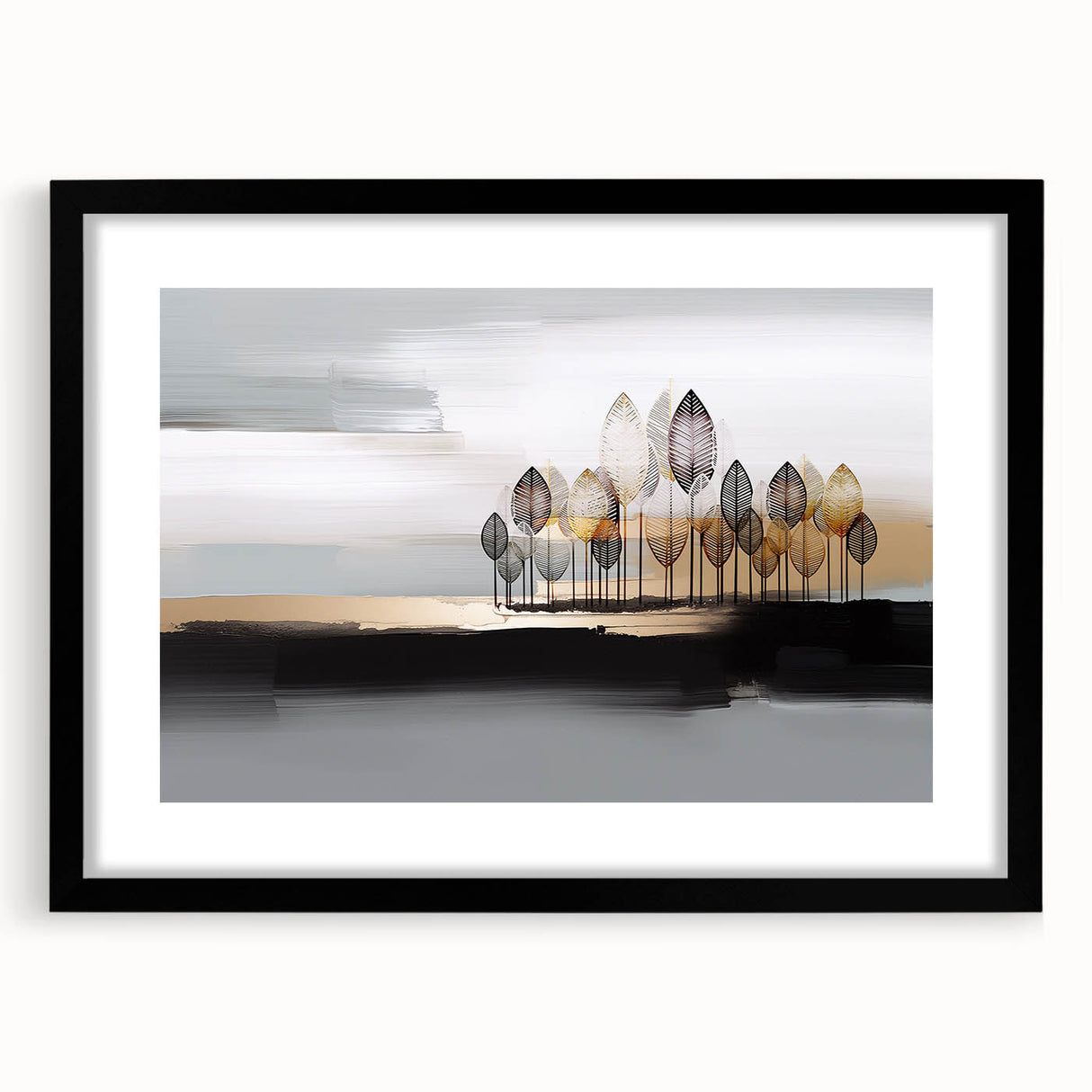 Abstract wall art print showcasing vibrant colors and dynamic shapes, perfect for modern decor. Ideal for adding a pop of creativity to any space.